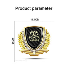 Load image into Gallery viewer, Toyota Shield Emblem Sticker
