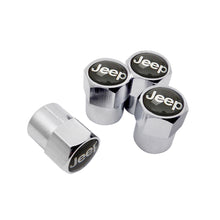 Load image into Gallery viewer, Jeep Logo Tire Valve Caps
