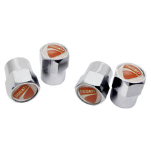 Load image into Gallery viewer, 4pcs Ducati Logo Tire Valve Caps
