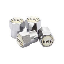 Load image into Gallery viewer, Jeep Logo Tire Valve Caps
