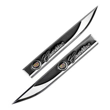 Load image into Gallery viewer, 2pcs Cadillac Logo Blade Fender Emblem Stickers
