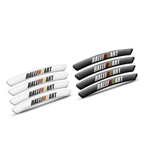 Load image into Gallery viewer, 4pcs Mitsubishi RALLIART Car Rims Sticker
