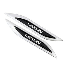 Load image into Gallery viewer, 2pcs Lexus Fender Emblems
