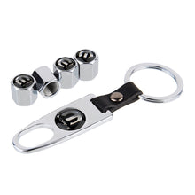 Load image into Gallery viewer, 4pcs Mopar Logo Tire Valve Caps + 1 Keychain
