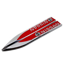 Load image into Gallery viewer, Nissan Logo Blade Fender Emblem
