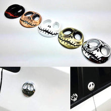 Load image into Gallery viewer, King Jack Skellington Skull Emblem Sticker
