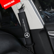 Load image into Gallery viewer, Mercedes-Benz Logo Seat Belt Pads Pair
