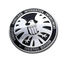 Load image into Gallery viewer, Agent Shield Marvel Metal Emblem Sticker
