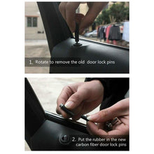 Load image into Gallery viewer, 4pcs Chevrolet Logo Car Doors Lock Pins Knobs Interior
