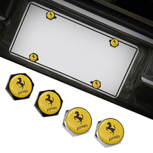 Load image into Gallery viewer, 4pcs License Plate Screws for Ferrari Frame
