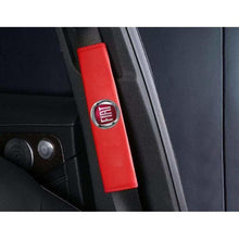 Load image into Gallery viewer, 2pcs FIAT Logo Seat Belt Pads

