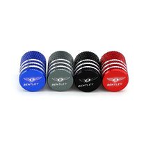Load image into Gallery viewer, 4pcs Bentley Logo Tire Valve Caps
