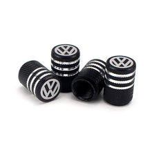 Load image into Gallery viewer, 4Pcs VW Volkswagen Tire Valve Caps
