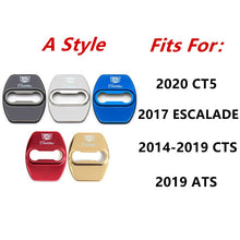 Load image into Gallery viewer, 4pcs Cadillac Logo Door Lock Cover

