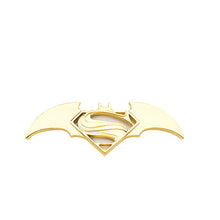 Load image into Gallery viewer, Superman Batman Silver Emblem Sticker
