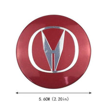 Load image into Gallery viewer, 4pcs 56 mm Acura Wheel Center Stickers
