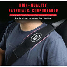 Load image into Gallery viewer, 2pcs Land Rover Logo Seat Belt Pads
