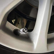 Load image into Gallery viewer, R Line Volkswagen 4 pcs Tire Valve Stem Caps
