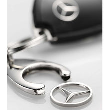 Load image into Gallery viewer, Mercedes-Benz Emblem Keychain

