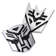 Load image into Gallery viewer, Transformers Auto Decepticon Grille Emblem Sticker
