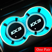 Load image into Gallery viewer, KIA Logo Led Cup Holder Mat Pad
