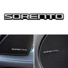 Load image into Gallery viewer, 4pcs KIA Sorento Door Speaker Emblem Stickers
