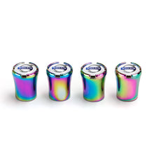 Load image into Gallery viewer, 4pcs Volvo Logo Tire Valve Caps - Neo Chrome
