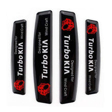 Load image into Gallery viewer, 4pcs KIA Turbo Wind Craft Door Edge Protection Stickers
