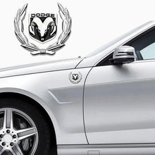 Load image into Gallery viewer, Dodge Wreath Emblem Sticker
