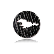 Load image into Gallery viewer, Ford Mustang Steering Wheel Emblem Carbon Fiber
