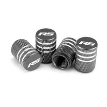 Load image into Gallery viewer, 4pcs Audi RS Logo Tire Valve Caps
