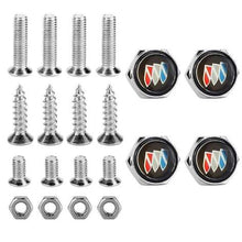 Load image into Gallery viewer, 4pcs License Plate Screws for Buick Frame
