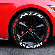 Load image into Gallery viewer, 8pcs Nitto Wheels Rim Stickers
