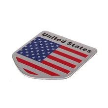 Load image into Gallery viewer, United States USA Flag Shield Trunk Emblem Sticker
