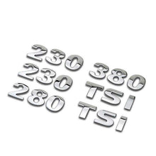 Load image into Gallery viewer, Chrome 230 280 330 380 TSI Emblem for Volkswagen
