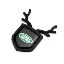 Load image into Gallery viewer, 1pcs Land Rover Logo Shield Antler Emblems
