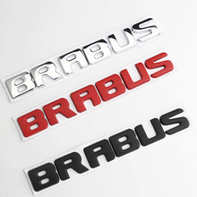 Load image into Gallery viewer, Mercedes Benz Brabus Metal Emblem Sticker
