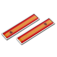 Load image into Gallery viewer, 2pcs Flag Emblem Metal Stickers
