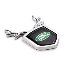Load image into Gallery viewer, 1pcs Land Rover Logo Shield Antler Emblems
