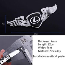 Load image into Gallery viewer, Lexus Logo Front Hood Emblem
