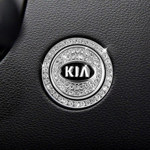 Load image into Gallery viewer, Rhinestone Engine Start/Stop Button Emblem Sticker
