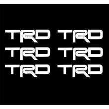Load image into Gallery viewer, 6pcs Toyota TRD Vinyl Decal Stickers
