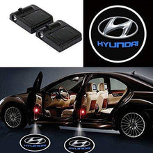 Load image into Gallery viewer, 2Pcs Hyundai Logo Wireless Car Door Led Laser Projector
