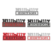 Load image into Gallery viewer, HillBilly Edition Emblem Sticker
