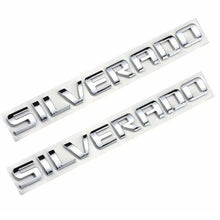 Load image into Gallery viewer, 2pcs Chevrolet Silverado Emblem Stickers
