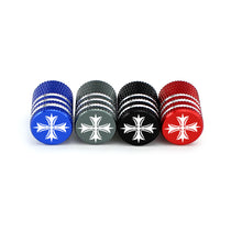 Load image into Gallery viewer, 4pcs Сross Logo Tire Valve Caps
