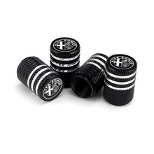 Load image into Gallery viewer, 4pcs Alfa Romeo Logo Tire Valve Caps
