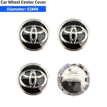 Load image into Gallery viewer, 58/62mm wheel center caps toyota

