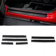 Load image into Gallery viewer, 2/4pcs Door Sill Scuff Plate Protector Welcome Mat For Jeep
