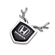 Load image into Gallery viewer, 2pcs Honda Logo Shield Antler Emblems
